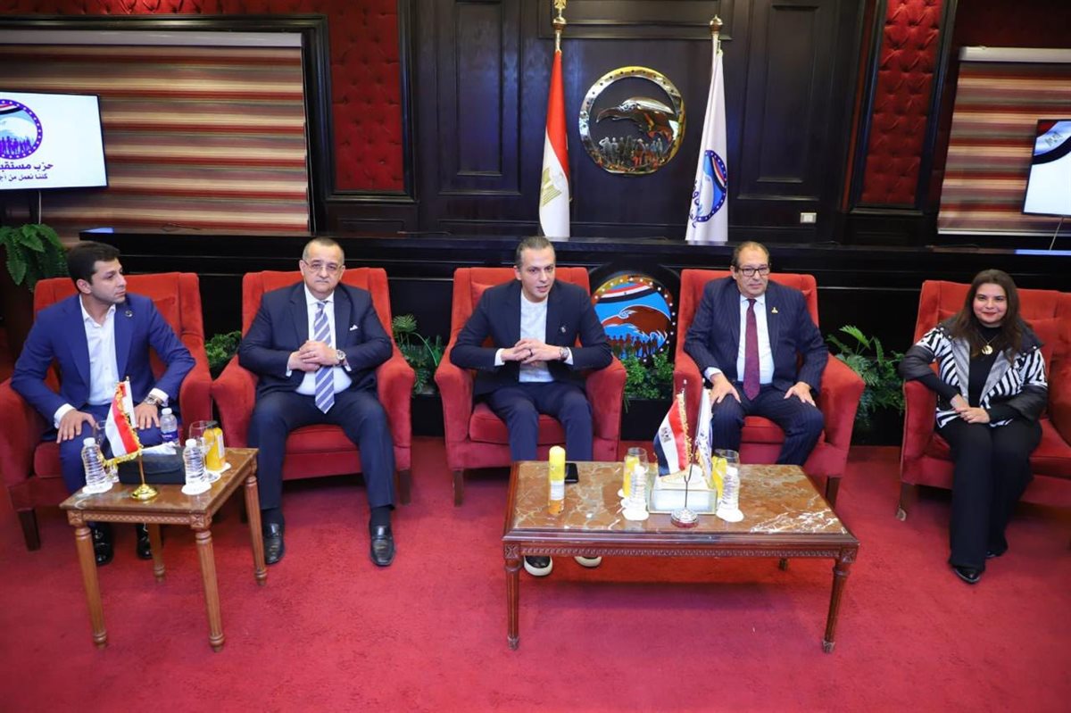 مستقبل وطن يستقبل وفدًا من السفارة الأمريكية لبحث تطورات الأوضاع الإقليمية&nbsp;