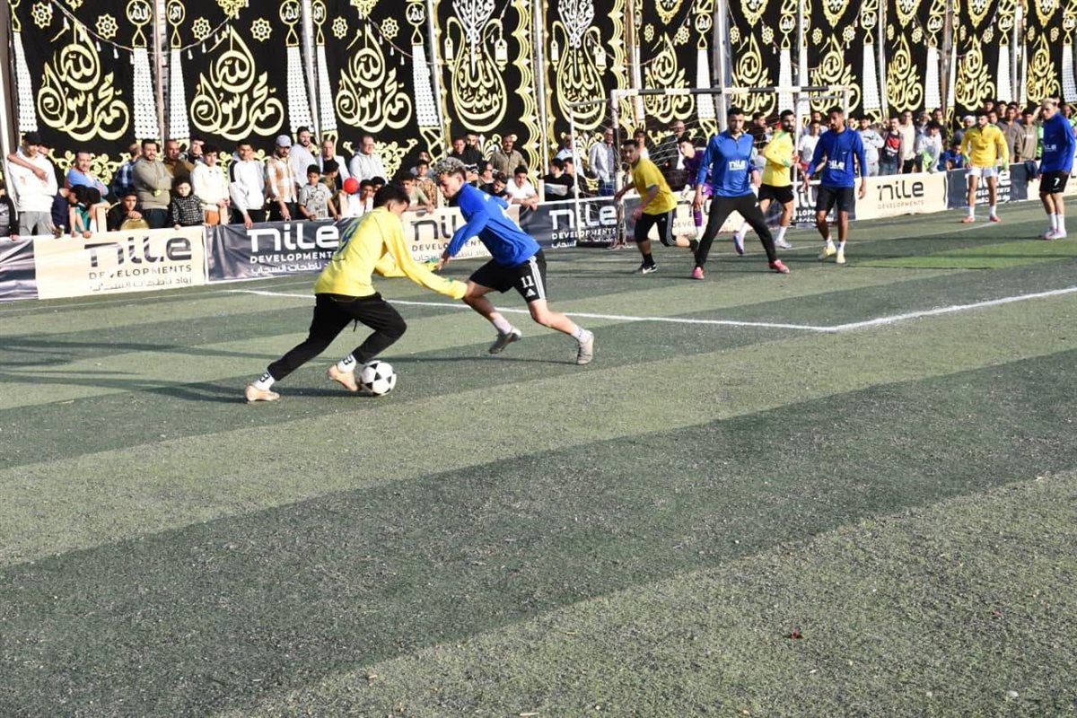 وزير الرياضة يشهد ختام دورة كرة قدم بمركز شباب منشأة عبد الرحمن