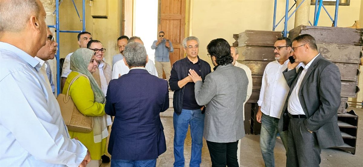 البرلسي يلتقي أمين عام الأعلى للآثار في المحلة لبحث موقف المتوفي والتوبة