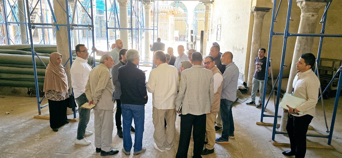 البرلسي يلتقي أمين عام الأعلى للآثار في المحلة لبحث موقف المتوفي والتوبة