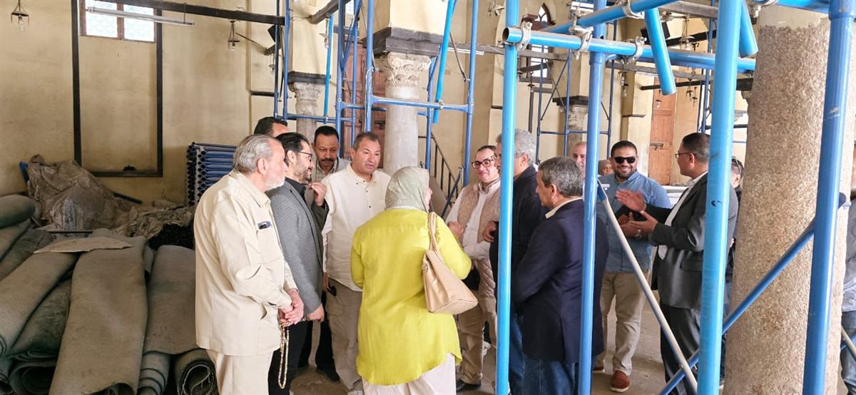 البرلسي يلتقي أمين عام الأعلى للآثار في المحلة لبحث موقف المتوفي والتوبة