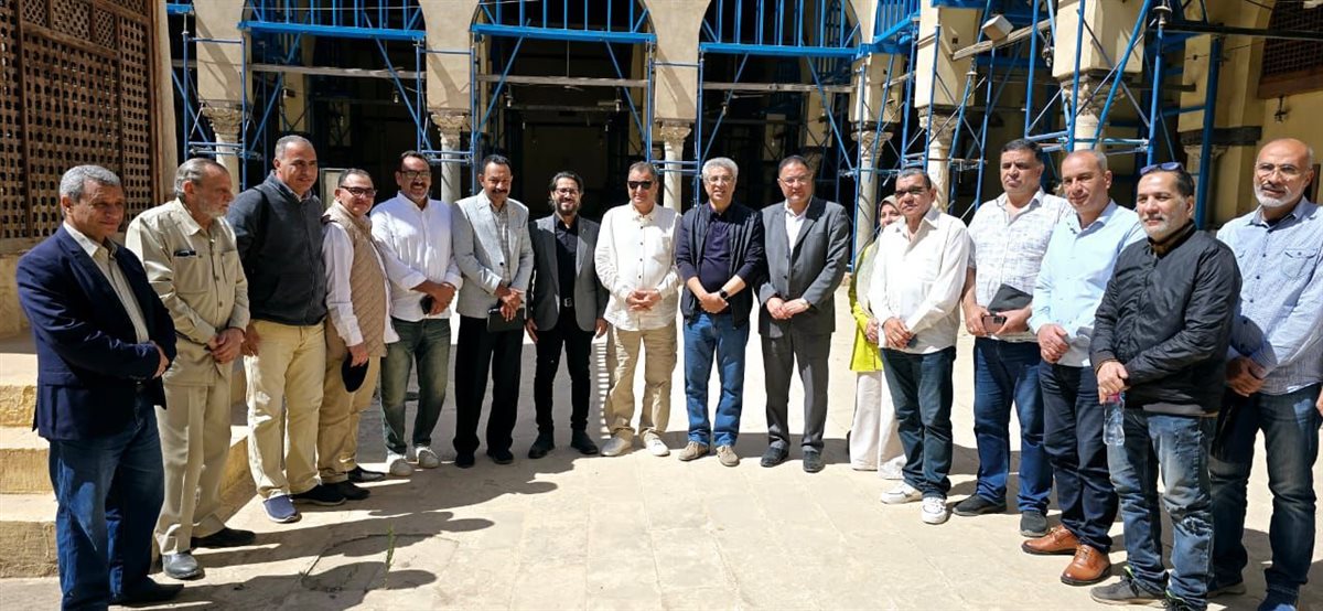 البرلسي يلتقي أمين عام الأعلى للآثار في المحلة لبحث موقف المتوفي والتوبة