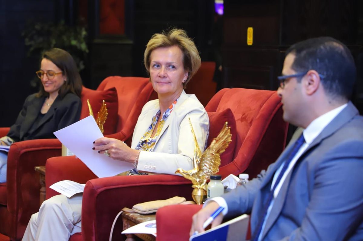 مستقبل وطن يستقبل سفيرة الاتحاد الأوروبي بالقاهرة