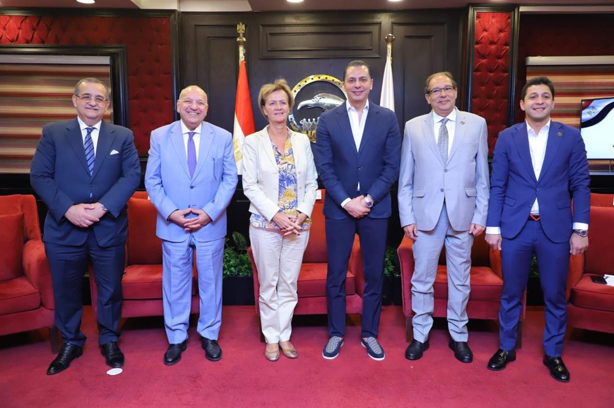 مستقبل وطن يستقبل سفيرة الاتحاد الأوروبي بالقاهرة
