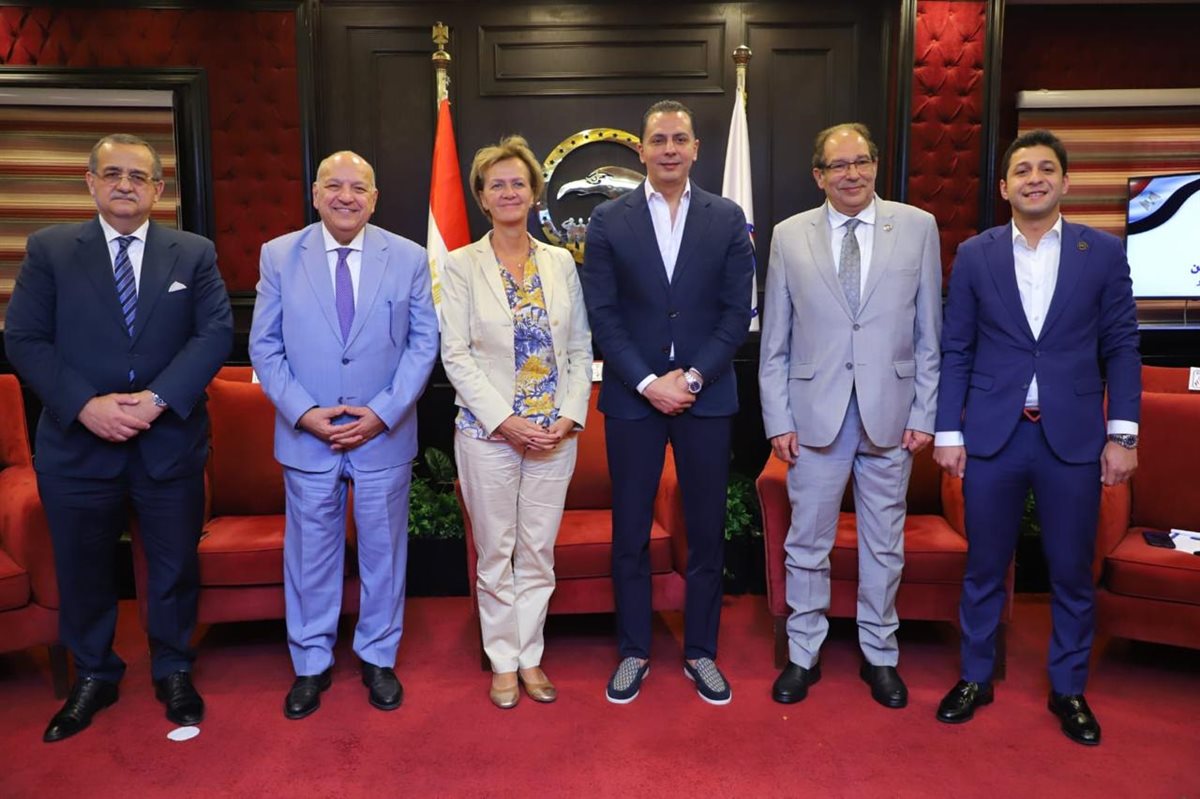 مستقبل وطن يستقبل سفيرة الاتحاد الأوروبي بالقاهرة