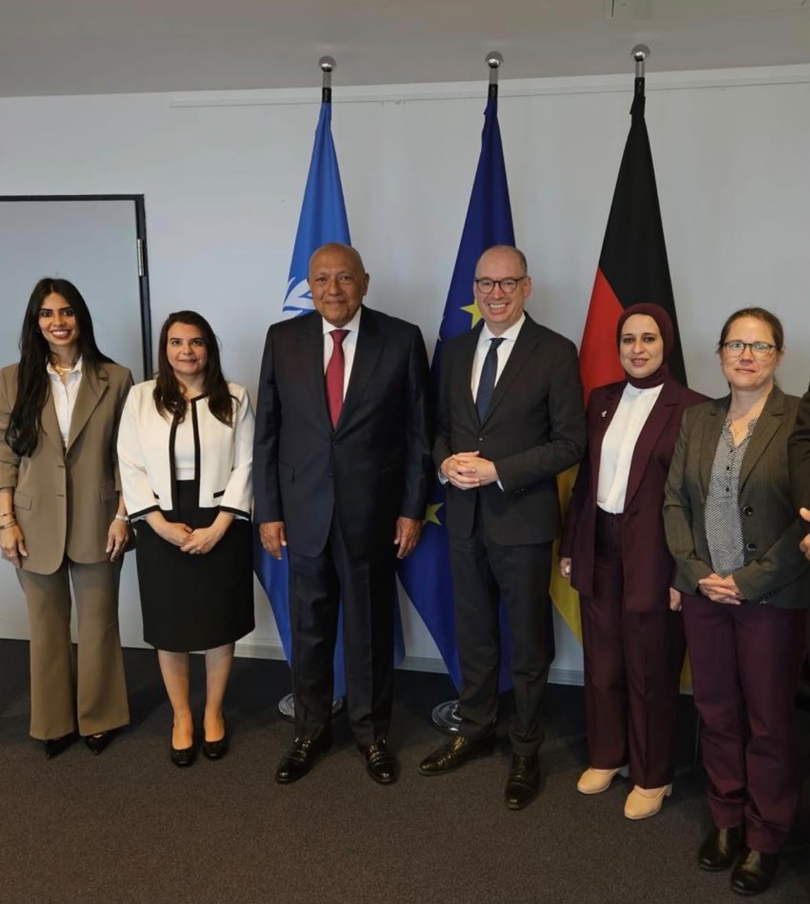 وفد مصري رفيع المستوى بألمانيا