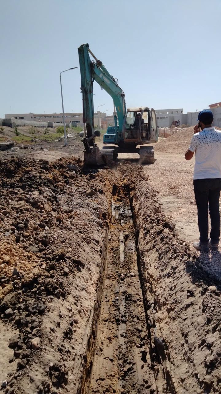 دعم البنية التحتية بقرى كفر الدوار