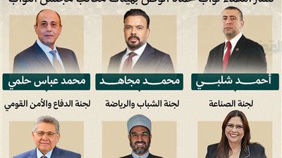المجلس ينشر أسماء نواب حماة الوطن بهيئات مكاتب مجلس النواب