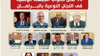 14 من نواب الجبهة الوطنية في هيئات اللجان النوعية ببرلمان 2026