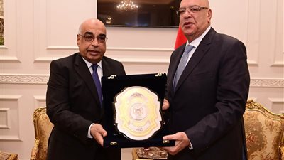 رئيس مجلس النواب يستقبل وزير العدل للتهنئة بمنصبه