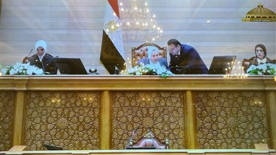 النائبة عبلة الهواري تترأس الجلسة الأولي لمجلس النواب