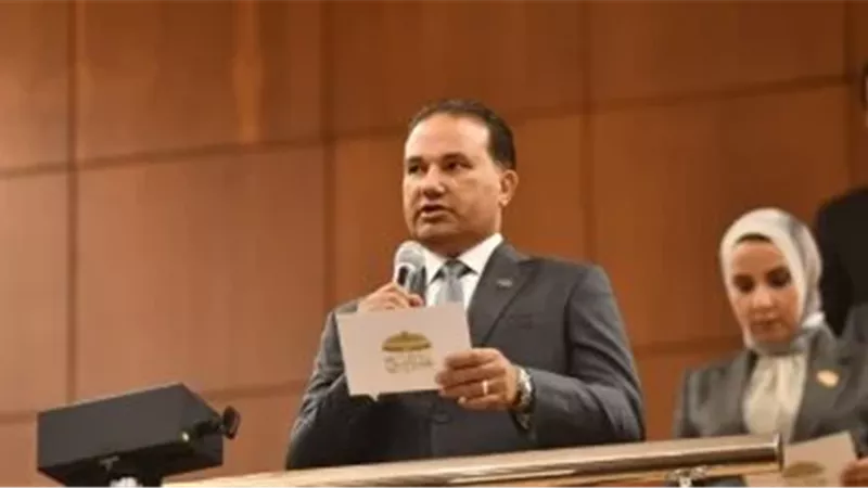 النائب تامر عبد الحميد عضو مجلس الشيوخ