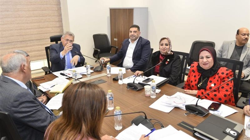 جانب من اجتماع اللجنة