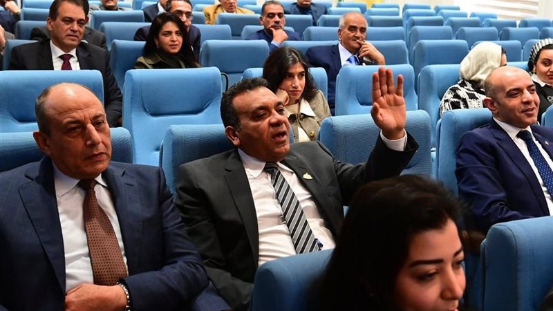 جانب من مشاركة النائب