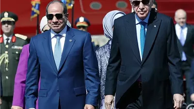 الرئيس عبد الفتاح السيسي والسيد أردوغان 