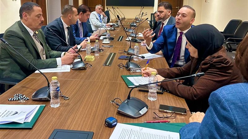 جانب من اجتماع اللجنة