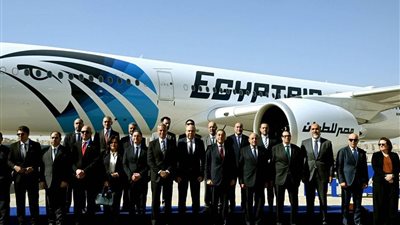  عمرو رشاد: تطوير أسطول مصر للطيران يعزيز مكانة الناقل الوطني
