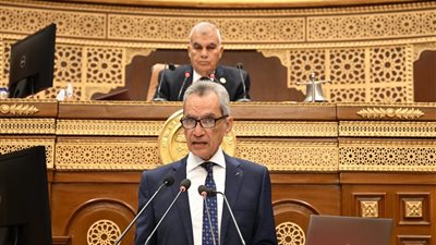 هاني حنا في أول ظهور له بالشيوخ: سنواصل التعاون بين الحكومة والبرلمان