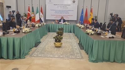 اجتماع الجمعية البرلمانية للاتحاد من أجل المتوسط 