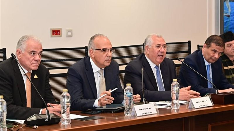 اجتماع لجنة الزراعة والري