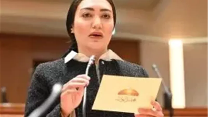  النائبة أسماء سعد الجمال