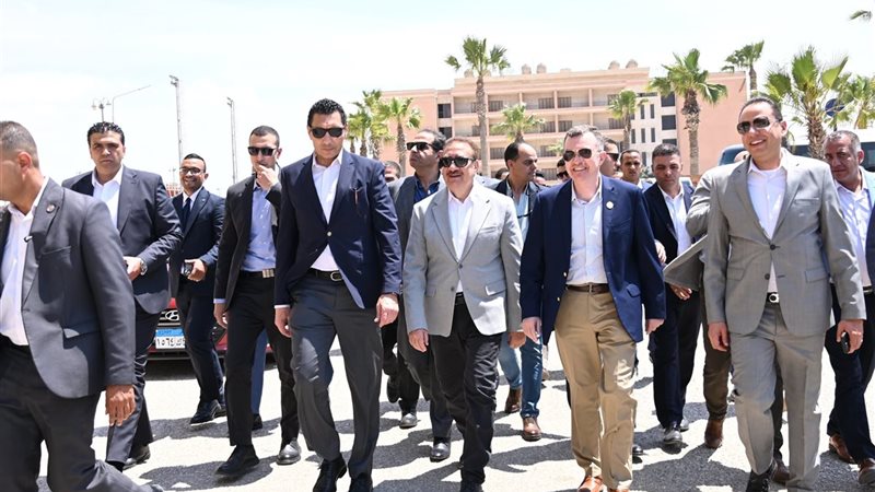 الجولة التفقدية ببورسعيد 
