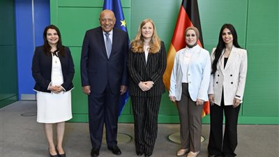  وفد مصري رفيع المستوى بألمانيا 