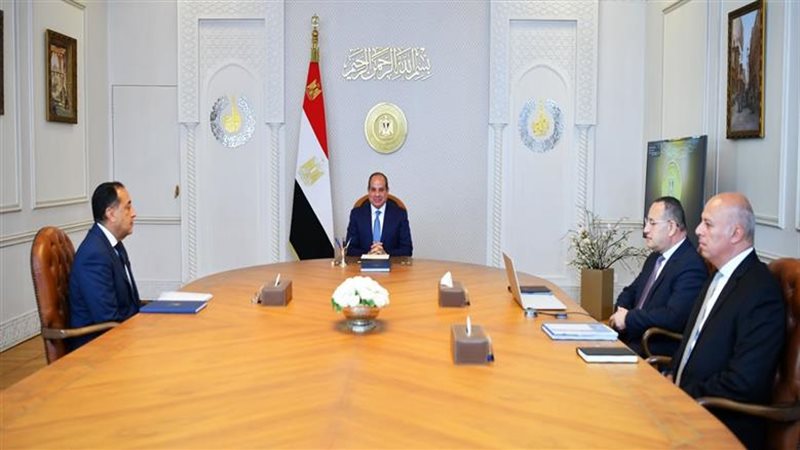 اجتماع الرئيس عبد الفتاح السيسي 