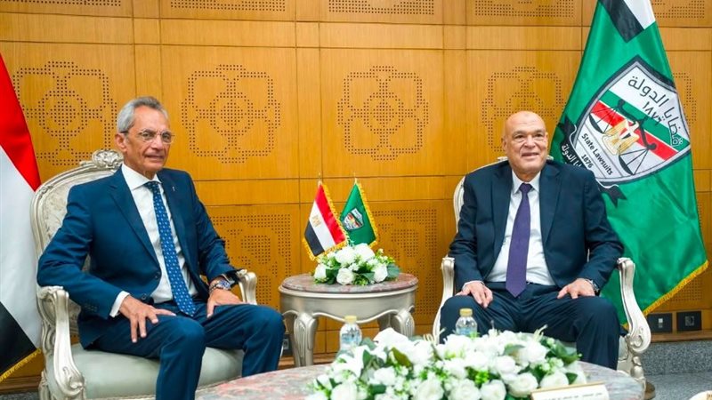 المستشار هاني حنا و المستشار عبد الناصر أبو العزم