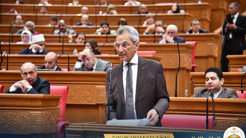 المستشار هاني حنا وزير شئون المجالس النيابية 
