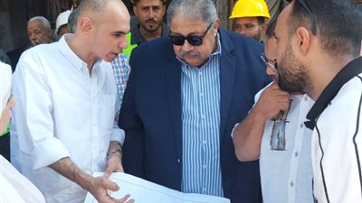 بعد متابعة محمد راضي.. بدء تنفيذ مشروع الصرف الصحي بجزيرة بدران
