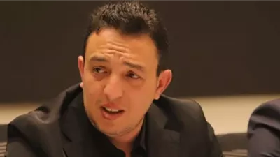 النائب مصطفى أبو زهرة عضو مجلس الشيوخ 